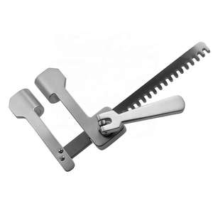Separador de láminas Cooley de tamaño infantil, de aluminio de alta calidad, retractor quirúrgico cardiovascular Cooley - Product Image 1