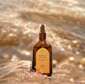 Sérum capillaire Kbeauty à l'huile d'argan raffinée 100ml, double soin, non collant, protecteur thermique pour pointes fourchues, usage quotidien - Product Image 6