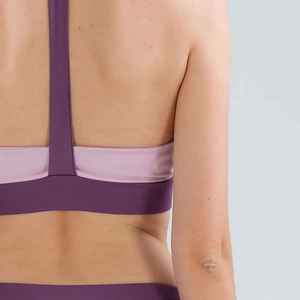 สปอร์ตบราคุณภาพสูง แห้งเร็ว ดีไซน์เรียบง่าย สำหรับผู้หญิง ให้การซัพพอร์ตสูง ควบคุมเหงื่อได้ดี เหมาะสำหรับการออกกำลังกายและการเล่นกีฬา - Product Image 5