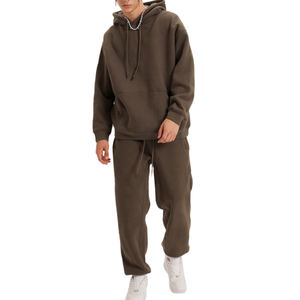 Best Selling Men's Casual High Quality Gym Jogging Tracksuit <b>Set</b> Customized Comfort Fit Breathable Fleece Sports Clothing Winter - Product Image 1
