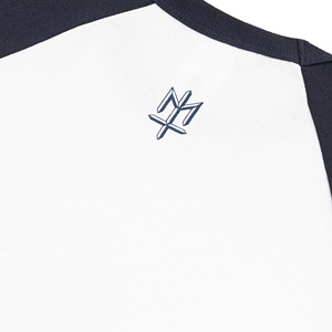 Wholesale Price <b>Raglan</b> custom mens <b>raglan</b> <b>t</b> <b>shirt</b> short <b>sleeve</b> baseball tee two tone <b>raglan</b> <b>shirt</b> waffle knit fabric waffle Tee - Product Image 4