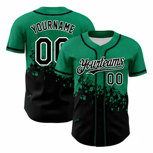 Camisetas de Béisbol Personalizadas de Primera Calidad, Sublimadas, de Secado Rápido, Transpirables, 100% Poliéster, Unisex, Camiseta Deportiva Corta - Product Image 6