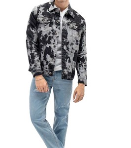 New Style Best Trending <b>Men</b> Jeans <b>Jackets</b> Wholesale Cheap Price Breathable Sustainable Button OEM Service <b>Men</b> <b>Denim</b> <b>Jacket</b> - Product Image 1