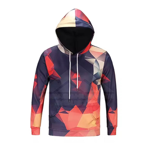 Sweat-shirt à capuche unisexe personnalisé avec impression 3D sur toute la surface, taille plus, coupe ample, polyester, sweat-shirts décontractés - Product Image 2