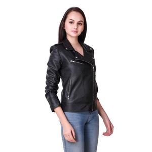 Chaqueta de Piel de Oveja de Alta Calidad para Mujer, Transpirable, Nuevo Modelo, Informal, con Cierre, Relleno de Algodón, OEM Disponible - Product Image 5