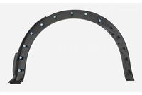 Moulure d'arche de roue avant gauche 98116335XT 98252889XT pour Peugeot 4008 P84 5008 3008 2016-2023 Garniture de garde-boue en plastique noir