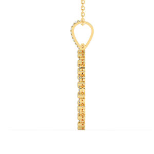 Lab Grown Diamond Memory Pendant IGI Round Brilliant Cut 10k 14k White Rose Yellow Gold Photo Picture <b>Frame</b> Pendant Men - Product Image 3