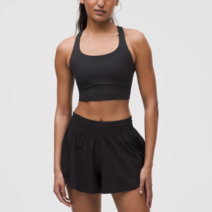 2026 New Design Push Reflective Line Yoga Sport <b>Bra</b> Women Breathable High Support Four-Way Stretch for Semi-fixed - Product Image 5