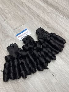 Mejor calidad con precio de fábrica, cabello rizado natural con trama, extensiones de cabello humano vietnamita 100% - Product Image 5