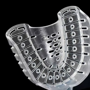 BAFA SURGICAL INSTRUMENTS Bandeja de Impresión para Implantes Dentales S/M/L, Soporte de Dientes de Plástico de Alta Temperatura, Material para Herramientas Dentales - Product Image 3