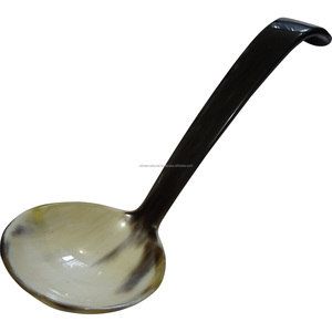 ช้อนเขาควายธรรมชาติ100% ช้อนช้อนเขาควายปรับขนาดได้ตามต้องการ - Product Image 3