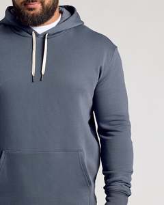 Sudadera con capucha gris oscuro transpirable y a la moda de la mejor calidad para hombre, tela suave y cálida exclusiva de Ako - Product Image 5