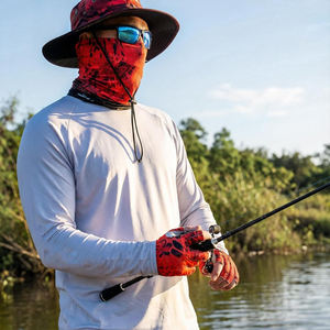 Gants de pêche professionnels sur mesure pour l'extérieur, antidérapants, respirants, légers, avec fermeture auto-agrippante, unisexe - Product Image 6