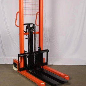 川田 手動パレットスタッカー <span class=keywords><strong>1000kg</strong></span> 2000kg 30000kg 1100mm-3500mm 高さ調整可能 ハンド油圧フォークリフト - Product Image 2