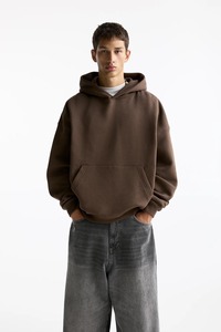Sweat-shirt à capuche ample avec poche, confortable, en mélange de coton doux, parfait pour les hommes, les femmes et les adolescents - Product Image 6