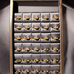 Anillos de Oro Sólido de 22K |   Anillos de Oro con Sello 916 de Diseño Tradicional y Moderno para Uso Diario, Regalos, Bodas, Cumpleaños y Aniversarios - Product Image 1