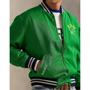 Blouson universitaire d'hiver unisexe en coton avec logo personnalisé, doublure en laine, écologique, séchage rapide, respirant, fermeture éclair, vente en gros - Product Image 4