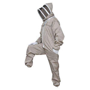 Combinaison d'apiculture ventilée avec logo personnalisé, protection intégrale contre les abeilles, voile amovible, vêtements de sécurité professionnels pour apiculture - Product Image 1