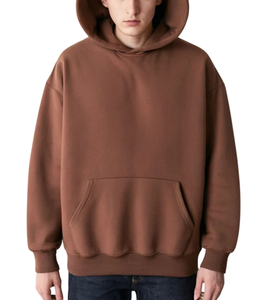 เสื้อฮู้ดดี้โอเวอร์ไซส์ผู้ชาย ผลิตโดย OEM ผ้าฟลีซคุณภาพสูง 100% ผ้าฝ้ายเนื้อหนัก 380 GSM  ปักโลโก้ตามสั่ง หลายสี  แบบเรียบ - Product Image 6