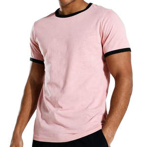 T-shirt Homme à Manches Verrouillables Marque Privée, T-shirts Décontractés Coupe Slim en Coton Lourd 200 GSM - Product Image 6