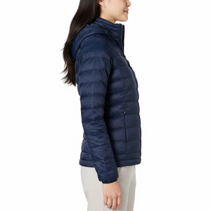 Veste d'hiver matelassée légère, pliable, imperméable et respirante, hybride personnalisée, pour la randonnée, softshell, pour femmes - Product Image 3