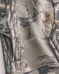 Custom Logo Boxy Fit Camo Hunting Pullover Hoodies <b>Men</b> Streetwear Cotton Sweatshirt Oversized Causal Style <b>Men's</b> Hoodies - Product Image 4