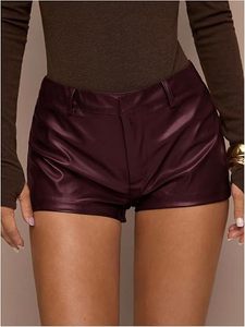Factory Direct Custom Women <b>Latex</b> Leather Bodysuit and Mini Skirt Set Tight Fit PU Leather Clubwear Nightwear Party <b>Outfit</b> - Product Image 5