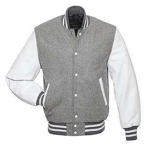 Chaqueta Varsity Letterman para Hombre con Logotipo Privet, Chaqueta Larga Delgada de Alta Calidad para Deportes de Equipo, Tallas Grandes - Product Image 2