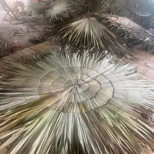 Toiture en palmier de coco tissé écologique, utilisée pour les événements sur le thème tropical, les éco-resorts, les structures d'ombrage de jardin, la décoration de plafond - Product Image 6