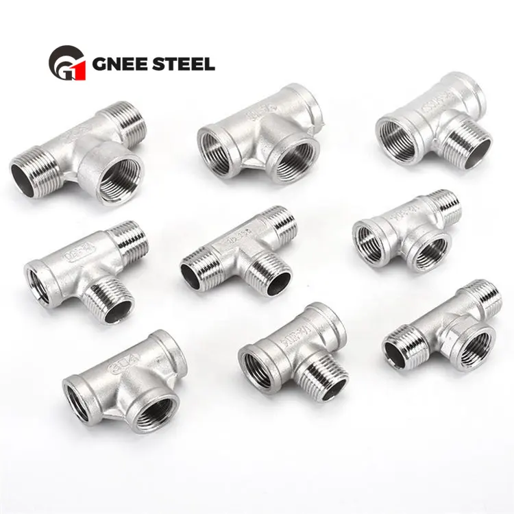 Stainless Steel B16.9 Butt-weld Ends Tee Stainless Steel Tube Fittings Fittings Pipe