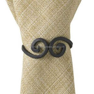 Rond de serviette en métal pour une table élégante dans les mariages, les anniversaires, les réunions de famille et les dîners spéciaux - Product Image 3