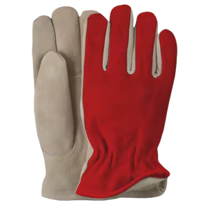 Gants de sécurité en cuir de vachette pleine fleur de qualité supérieure, durables, avec poignet réglable, pour usage industriel, doux et confortables pour les mains - Product Image 2