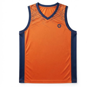 Conjunto de Uniforme de Baloncesto al Por Mayor, Ligero, con Área Personalizada para Logotipo, Nombre y Número, para Equipos y Eventos de Baloncesto - Product Image 1