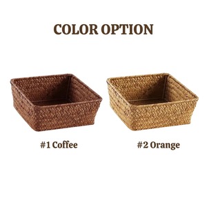 ชุดตะกร้าหวายทะเล 5 ใบ พร้อมโครงเหล็ก ตะกร้าเก็บของทำมือ ขายส่ง เป็นมิตรกับสิ่งแวดล้อม ผลิตในเวียดนาม - Product Image 6