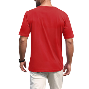 Camiseta de Alta Calidad para Hombre, Color de Moda, Estilo Urbano, Impresión Personalizada, 100% Algodón, Ropa Urbana Unisex, Camiseta Ringer para Hombre - Product Image 6