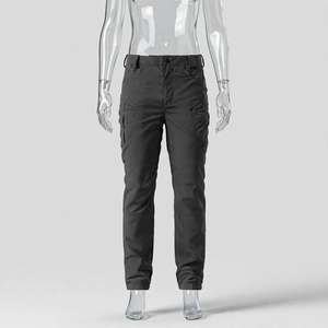 Pantalon cargo pour homme, coupe classique, poids moyen, polyester et coton, couleur unie, style utilitaire, séchage rapide, pour le printemps - Product Image 3