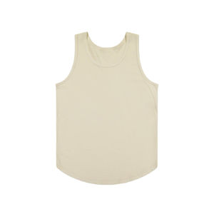 Débardeur de fitness unisexe 100 % coton, nouveau t-shirt sans manches personnalisé avec logo, pour la rue et la salle de sport, avec décoration imprimée en maille et élasthanne pour hommes - Product Image 6