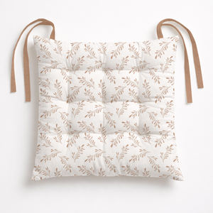 Coussin décoratif pour chaise, coussin d'assise épais et confortable avec attaches pour chaises de cuisine et de salle à manger - Product Image 3