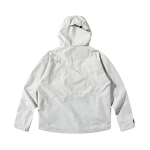 Veste coupe-vent à capuche de qualité supérieure unisexe, imperméable, pour l'extérieur, avec fermeture éclair, patchwork, vêtements techniques personnalisés, fabricant de vestes pour hommes OEM, USA - Product Image 6