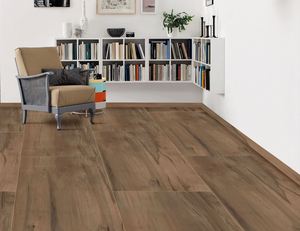 กระเบื้องลายไม้ขนาด 60x60 มม. สำหรับตกแต่งพื้นและผนัง กระเบื้องพอร์ซเลนลายไม้หนา 9 มม. - Product Image 5