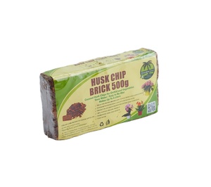 Briquettes de copeaux de coque de noix de coco 500g au meilleur prix, idéales pour la horticulture, le mélange de terre pour potager et le jardinage domestique, substrat de noix de coco 100% écologique - Product Image 4