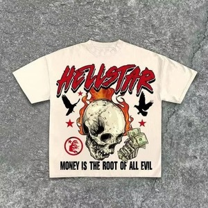 Camiseta Casual de Manga Corta para Hombre, Personalizada, Estampada, de Tela Dobby, Ecológica, Transpirable, de Secado Rápido, de Alta Calidad y Corte Holgado - Product Image 3