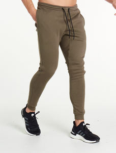 Pantalones de chándal casuales para hombre con logo personalizado, de cintura media, corte ajustado, de algodón descolorido por el sol, de pierna recta, jogger, de peso pesado, holgados - Product Image 4