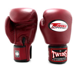 Gants de boxe jumeaux de haute qualité en cuir de vachette véritable, respirants et anti-humidité, prix de gros RTS - Product Image 2