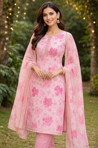 Tela Crepé con Estampado Floral Elegante de Primera Calidad, Ligera, Transpirable y Resistente a las Arrugas - Product Image 6