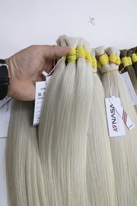 Extensiones de cabello a granel de calidad de lujo Cabello vietnamita Double Drown 100 gramos Todos los colores 32 pulgadas - Product Image 2