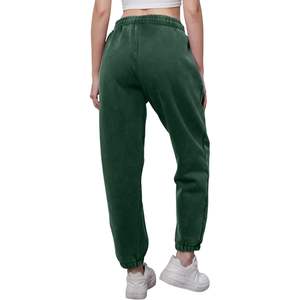 Pantalon de survêtement baggy vert foncé pour femme avec poches 2025 Hoodies & Sweatshirts - Product Image 4