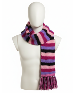 Non-Fading Unisex Knitted Scarf - Vibrant Color Soft Winter Wrap - Custom Logo Rib-Knit Warm <b>Neck</b> <b>Warmer</b> - Product Image 6