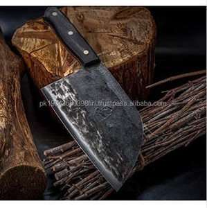 High Quality Customized Damascus Steel Eco-Friendly Vintage Style Chef <b>Knife</b> Heavy Duty <b>Sharp</b> Blade Camping Hunting Meat - Product Image 1