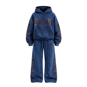 Survêtement pour hommes avec bandes latérales et pantalon à taille élastique pour les détaillants sportifs et les marques de vêtements - Product Image 3